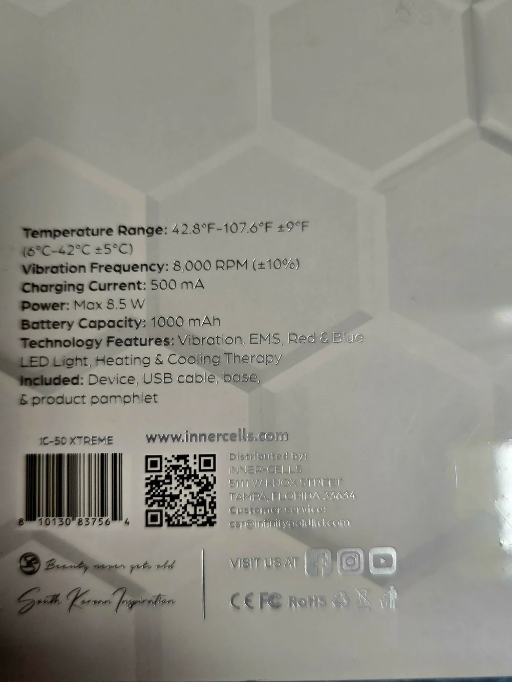 Inner-Cells unisex xtreme